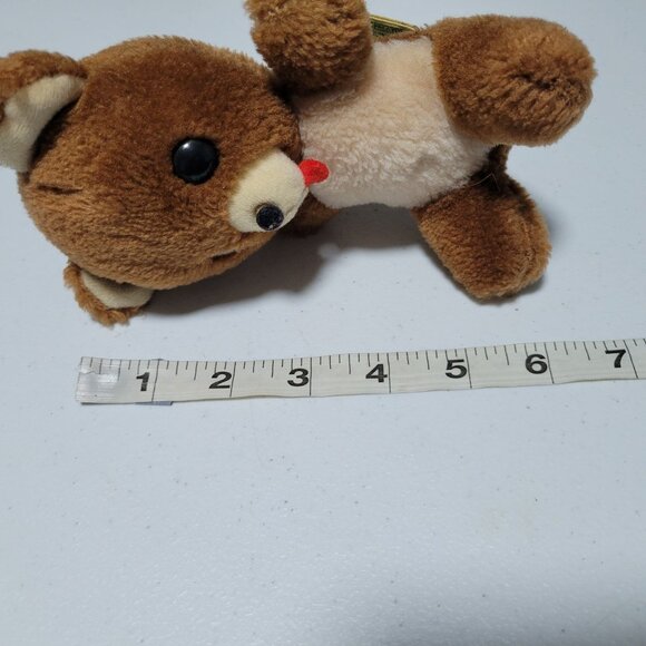Vintage Mini Mates Animal Fair Teddy Bear Plush Stuffed Animal Prize Carnival - Picture 5 of 5